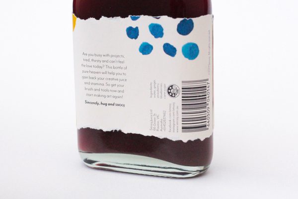 艺术家准备的冷榨果汁包装设计(图5)