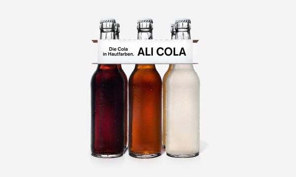 这款来自Ali Cola的肤色可乐拥有每种肤色饮料包装(图2)
