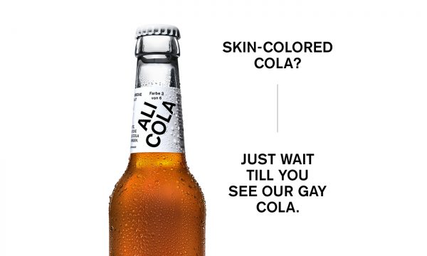 这款来自Ali Cola的肤色可乐拥有每种肤色饮料包装(图3)