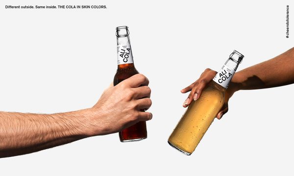 这款来自Ali Cola的肤色可乐拥有每种肤色饮料包装(图6)