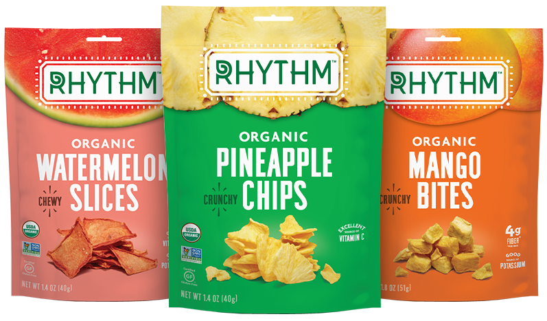 的图片结果为：Rhythm Superfoods（美国）推出了胡萝卜零食和健康的腌制甜菜片