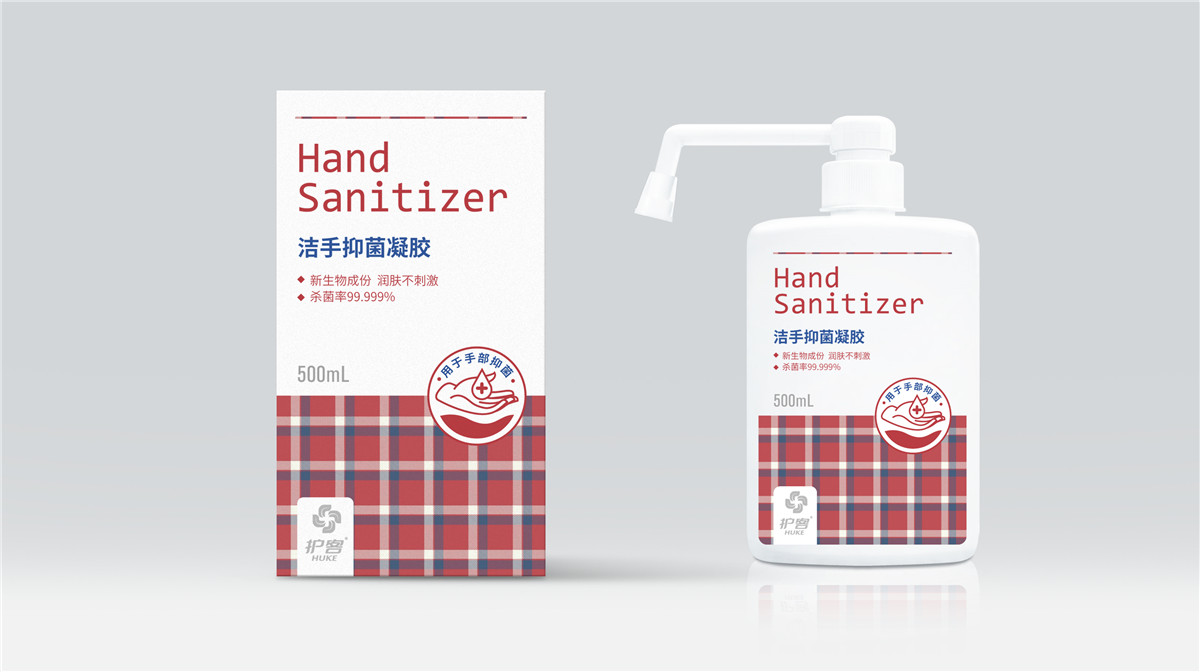 护客系列洗手液包装设计(图6)